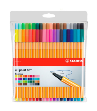 Caneta Stabilo Point 8840 C/40